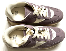 TIME AND TRU Mauve Color Fabric Brand-New Women's Size 8 Sneaker Style Shoes
