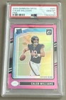 2024 Donruss Optic Pink Prizm #201 Caleb Williams Bears RC Rookie PSA 10