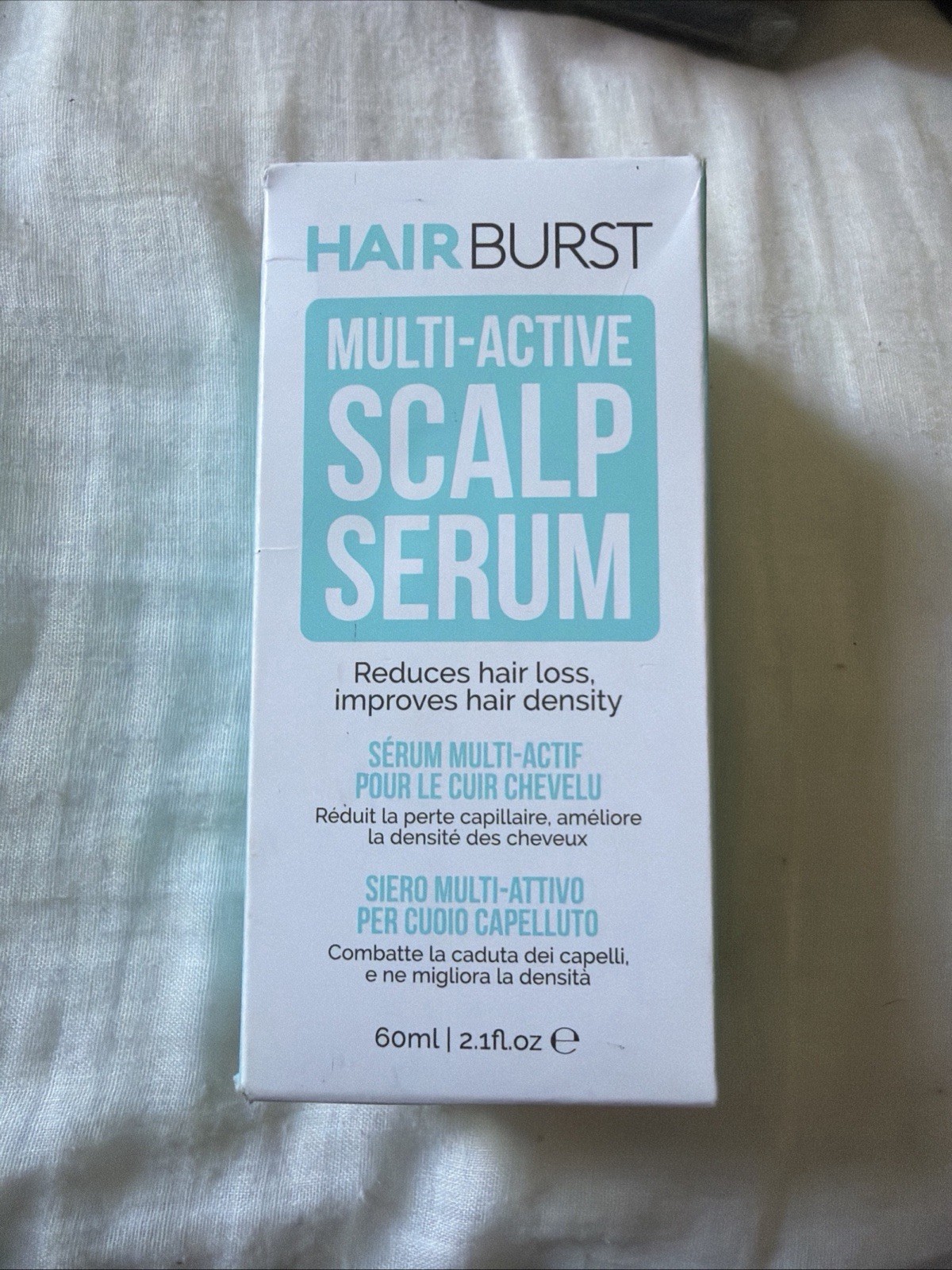 HairBurst Multi Active Scalp Serum: Castor Oil Caffeine 100% Vegan & SLS Free R1