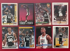David Robinson - 8 Card Lot - Modern NBA Basketball Spurs HOF (d)
