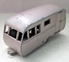 Lesney No.23 Bluebird Dauphine Caravan model metallic mauve. Vintage
