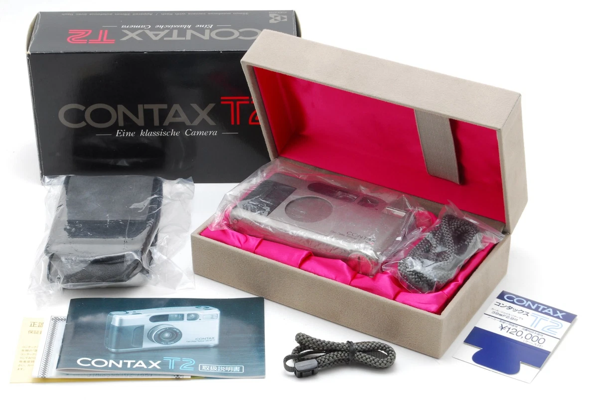 Contax Auto & Manual Focus Film Cameras with Built - in Flash for