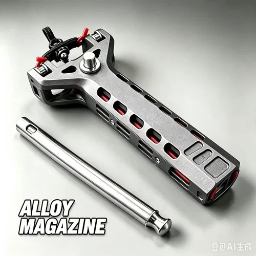 Semi Automatic 3D Printed Slingshot,Rapid-Fire Auto Slingshot F Adult-Alloy Mag