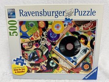 Ravensburger 500 Piece Jigsaw Puzzle 27x20 Missing 1 Piece Complete Except One