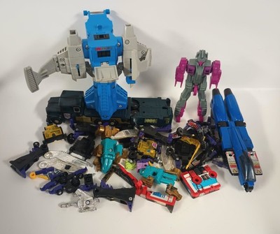 Vtg 1980s Transformers G1 Hasbro Broken Parts Accessories Damaged Lot