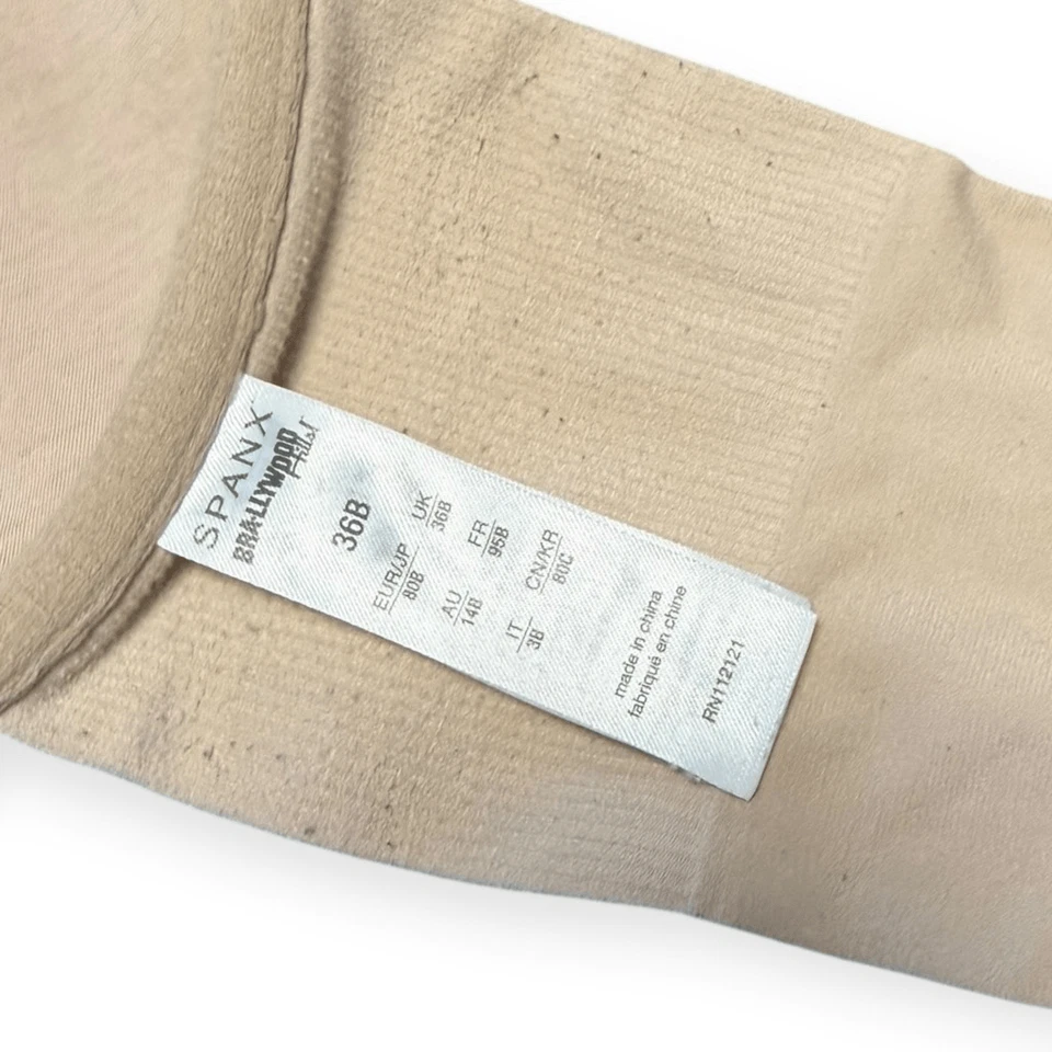 SPANX Bra-llelujah! Sujetador con aros cobertura completa talla 36B nude Foto 3 de 4