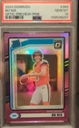 Panini Donruss Optic Preview Pink Prizm Bo Nix #369 PSA 10 Denver Broncos