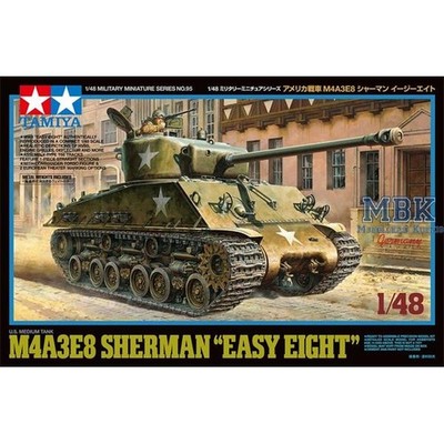 TAMIYA 32595 M4A3E8 Sherman Easy Eight 1/48