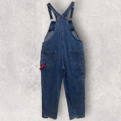【 RALPH LAUREN】POLO JEANS CO. デニムオーバーオール Vtg Polo Jeans Co. Ralph Lauren Denim Jean Carpenter Bib Overalls