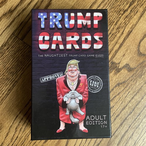 Trump Cards - The Naughtiest Card Game - Fake News Adult Edition - Picture 1 of 3
