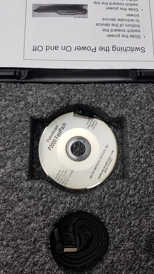 Micro Medical Devices Palmscan P2000 Fastpach Pachymeter (Silver/Grey) - Image 3 of 4