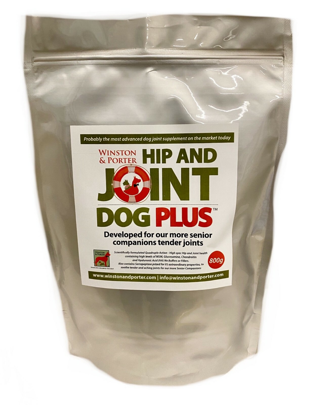Dog Joint Supplement VERY STRONG! H&JD PLUS Higher Levels than Yumove