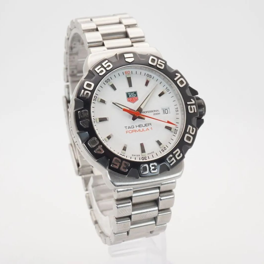 TAG Heuer Formula 1 ホワイト ステンレスとホワイトセラミック TAG Heuer Formula 1 ホワイト ステンレスとホワイトセラミック