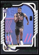 2022 Panini Absolute Green David Ojabo #155 Baltimore Ravens