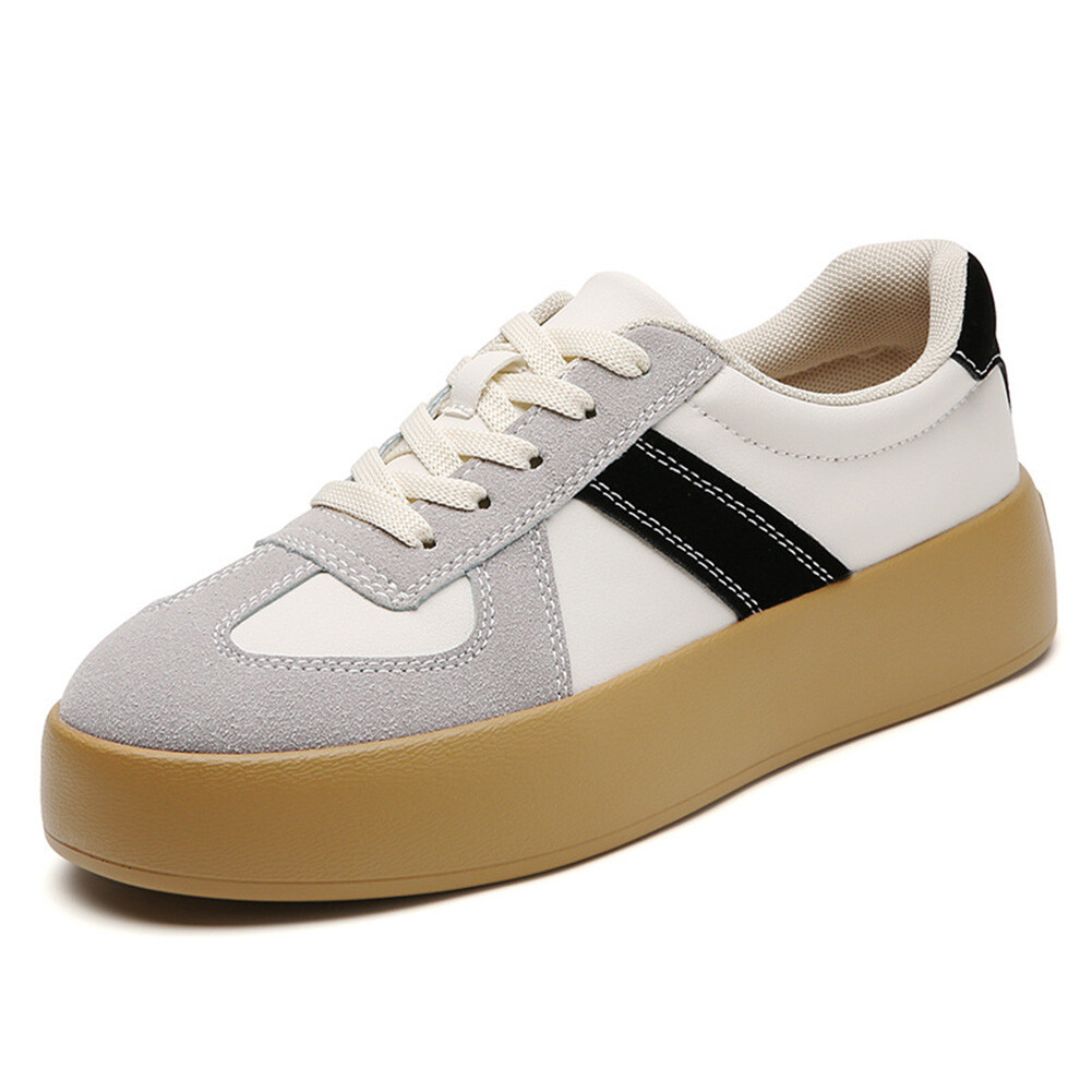 SAOLA Sneakers donna alla moda scarpe da passeggio stringate sneakers antiscivolo per interno esterno