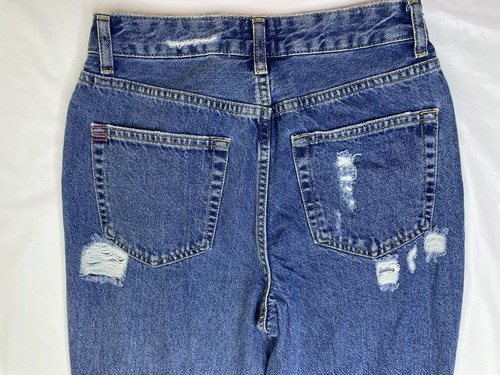 Urban Outfitters BDG Mom Jeans Women's High Rise Med Wash Tapered Size 26 - Picture 8 of 9