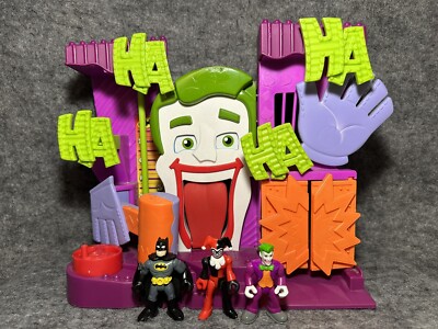 Joker Talking Funhouse Ha Ha Playset DC Comics Batman