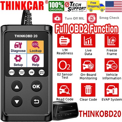 THINKOBD 20  OBD2 Scanner Code Reader Car Check Engine Fault Diagnostic Tool