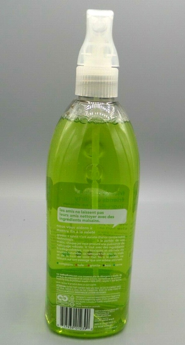 Method All Surface Cleaner Lime & Sea Salt 28 oz Bottle 8/Carton 01239