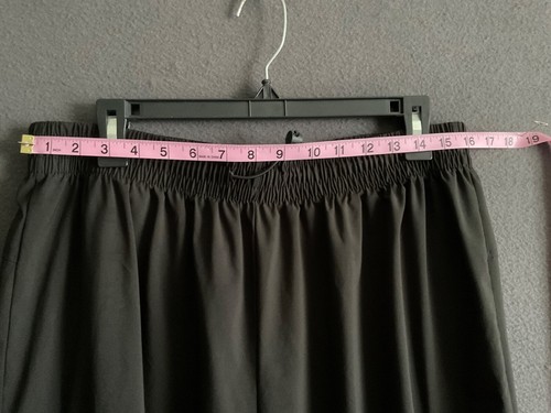 Black Cargo Jogger Pants 2X Downtown Motion Stretch Waistband Activewear - Picture 2 of 6