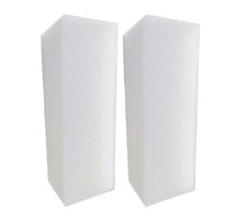 2 Pieces Foam Filter Pads for Aqua Clear 500/110 Foam AquaClear A-623 White