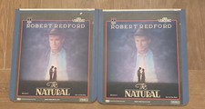 The Natural Robert Redford CED VideoDisc Vintage Movie Art 80's Disc 1  2