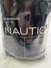 Captains Ultra Soft Plush European Sham in Blue