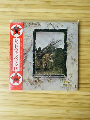 Led Zeppelin 4 SHM MINI LP CD JAPAN Led Zeppelin IV NEW