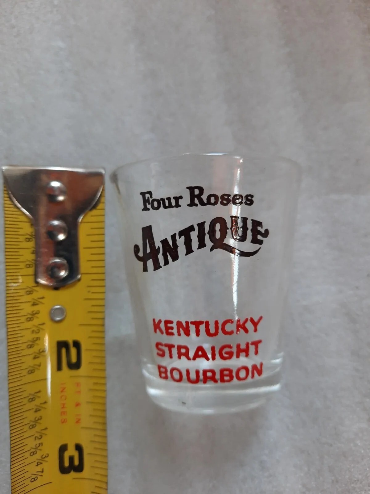 Vintage Four Roses Antique Kentucky Straight Bourbon 1 oz Shotglass ...