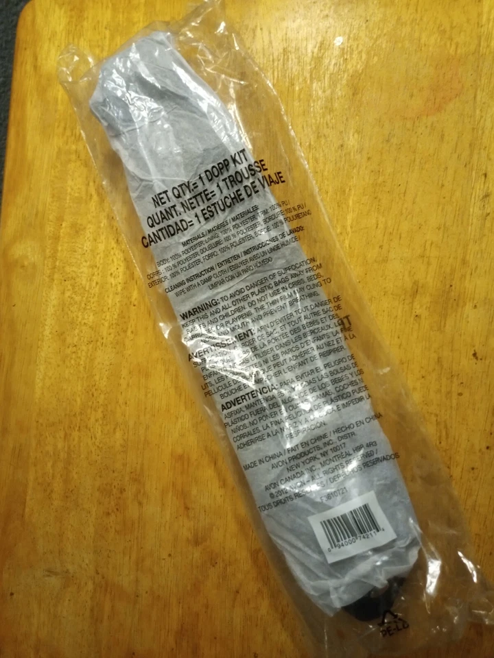 Bolso Avon Dopp Kit Hombre Solo - ¡NUEVO! Foto 3 de 4