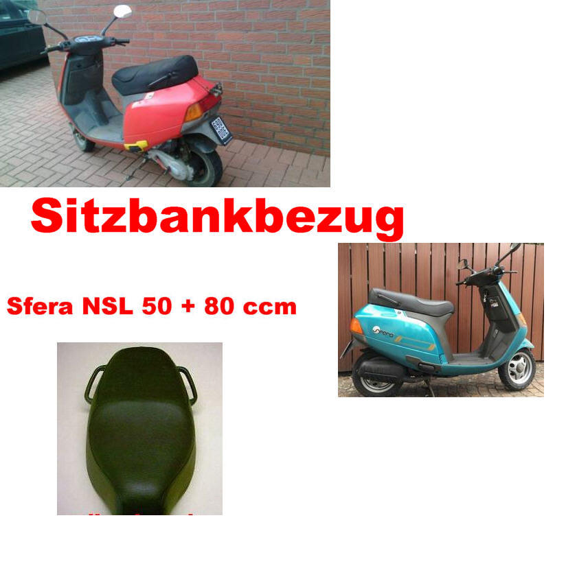 Scooter Sella Piaggio Sfera Piaggio Zip Piaggio Sfera S50 Sitzbank