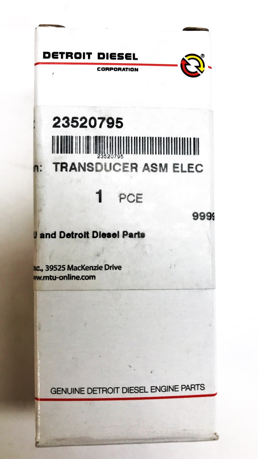 Detroit Diesel OEM Fuel Pressure Transducer Sensor 23520795 NOS eBay