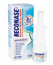 3 x  Beconase Hayfever Relief for Adults 0.05% Nasal Sprays