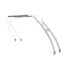 Reborn 2025 Launch Forward-Facing Wakeboard Tower White Coated w/Anodized H Top