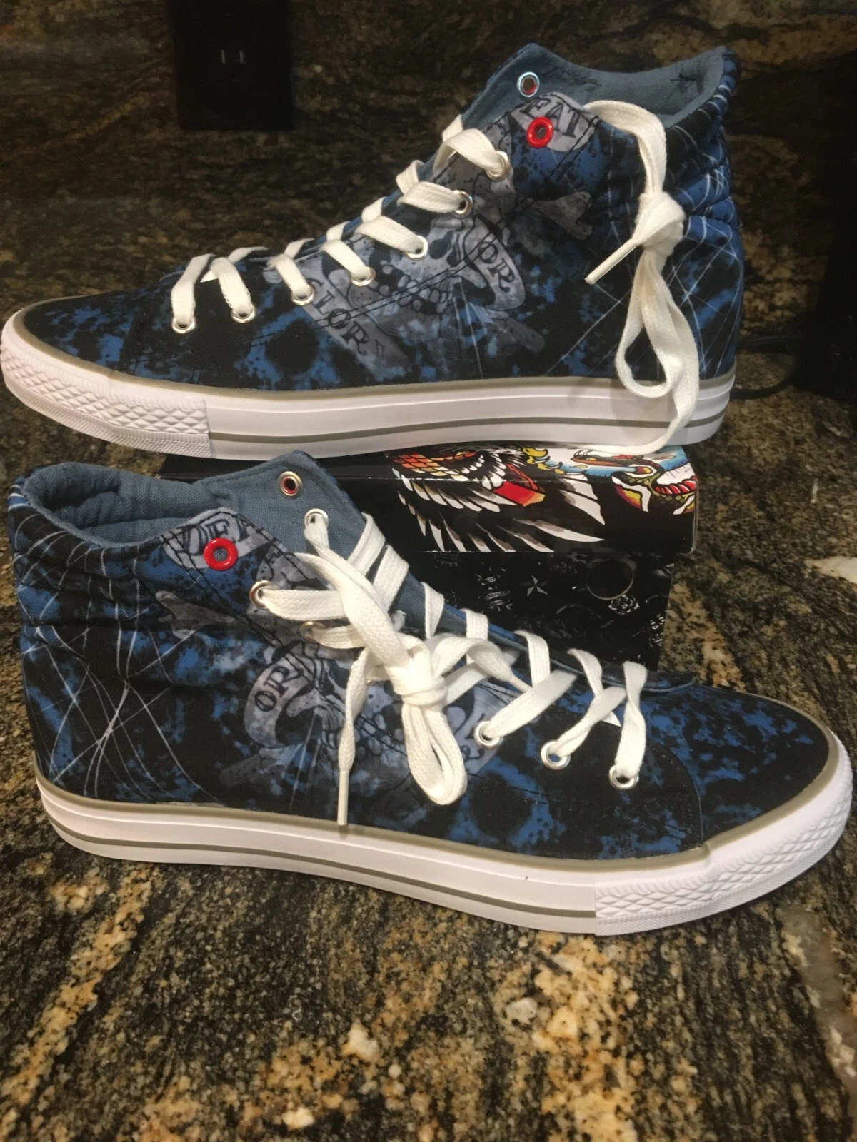 NEW Mens Ed Hardy Justice Sneaker Shoes, size 11