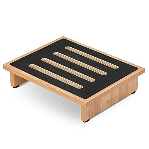 One Step Stool for Adults with Non Slip Rubber Stepping Surface