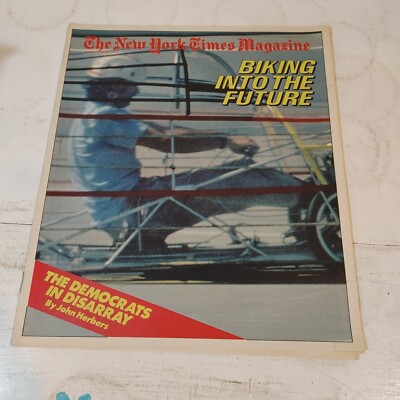 The New York Times Mgz: Biking into Future, Democrats in Disarray, Aug 10, 1980