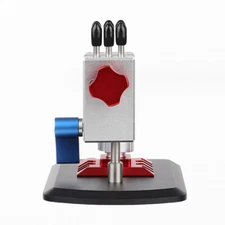 360° Rotating Precision Bench Clamp Aluminum Table Vise Screw Fixture Hand Tool