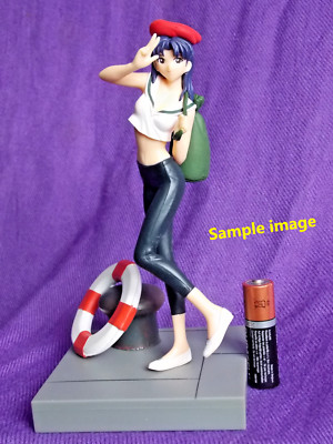   SEALED SEGA MISATO KATSURAGI SEASIDE EVANGELION FIGUR 6,5'' 16,5cm ANIME   UK
