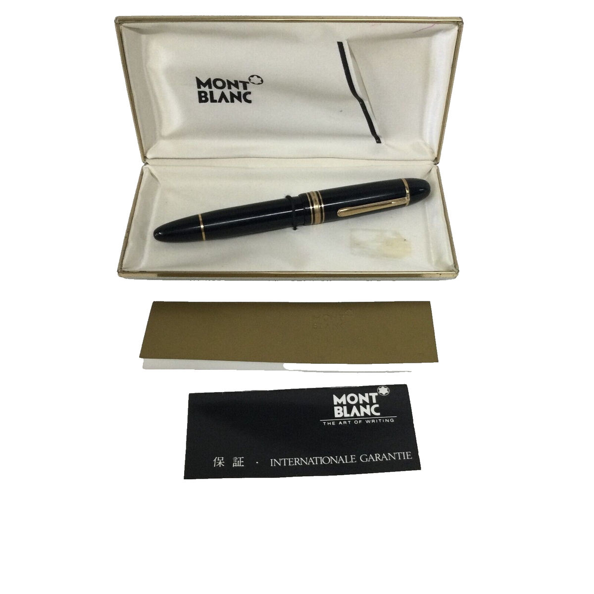 Vintage Mont Blanc 149 Meisterstuck 4810 14C 585 Fountain Pen w