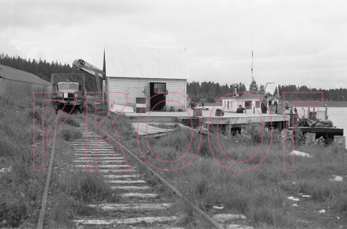 Yakutat & Southern (Y&S) Yard View at Situk, AK in 1957 - 8x10 Photo
