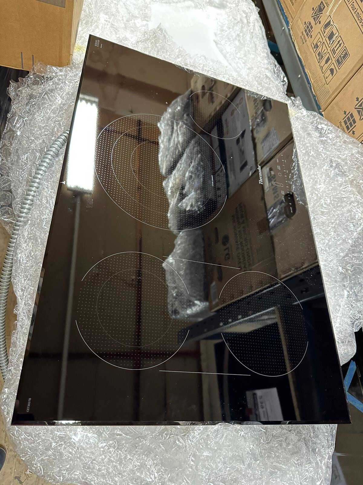 Thermador 30" Black Radiant Cooktop w/ Bridge Burner CET305TB eBay