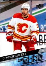 2020-21 Upper Deck  Base Set - Young Guns 707 Connor Mackey YG RC Calgary Flames