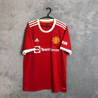 Manchester United Jersey Home football shirt 2021 - 22 Adidas Mens