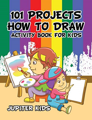 101 Projekte Aktivitätsbuch zum Zeichnen für Kinder Aktivität - NEU Jupiter Kids 2016