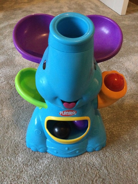 playskool elephant ball popper pink