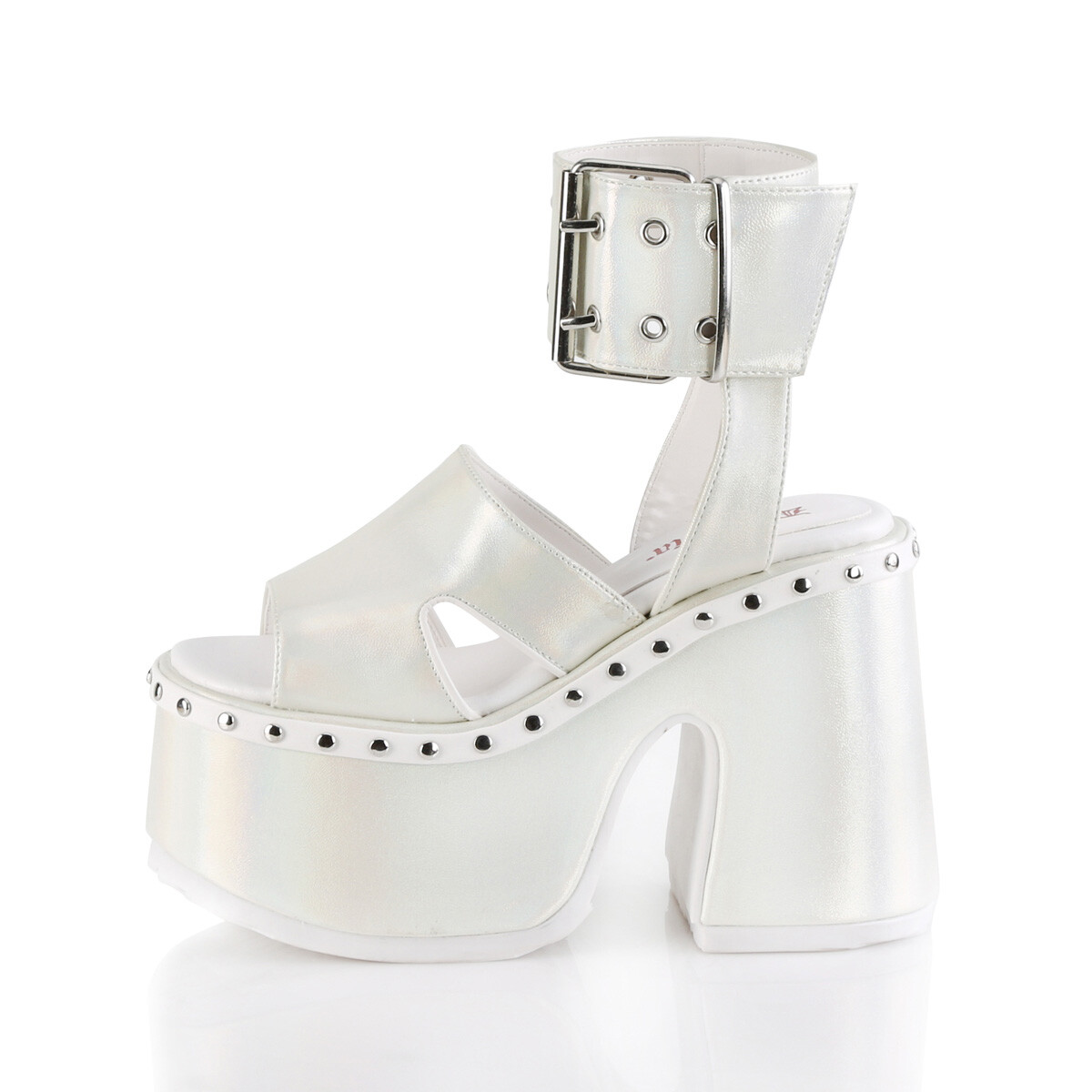 (US-7) Demonia Camel-102 Synthetik Riemchensandaletten weiss EUR 37 (US-7) Demonia Camel-102 Synthetik Riemchensandaletten weiss EUR 37