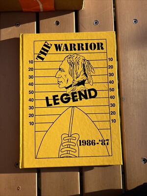 1986 - 1987 Belton Middle School Warriors Yearbook Belton South Carolina