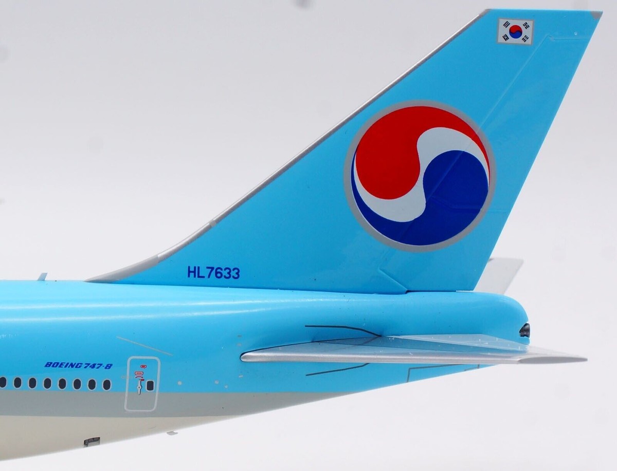 SQ Wings 1/200 Korean Air Boeing B747-8 Diecast Aircraft