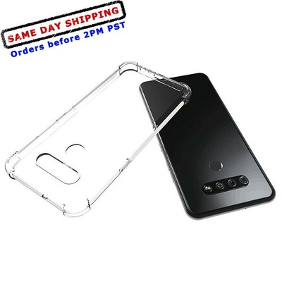 Heavy-Duty Soft Protective TPU Cover Case for TracFone LG Reflect L555DL Phone